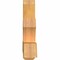 Ekena Millwork Redmond Rough Sawn Timber Gable Bracket, Western Red Cedar, 72"W x 27"H x 6"D x 6"F, 9/12 Pitch GBW072X27X0606RED00RWR - alternate 5